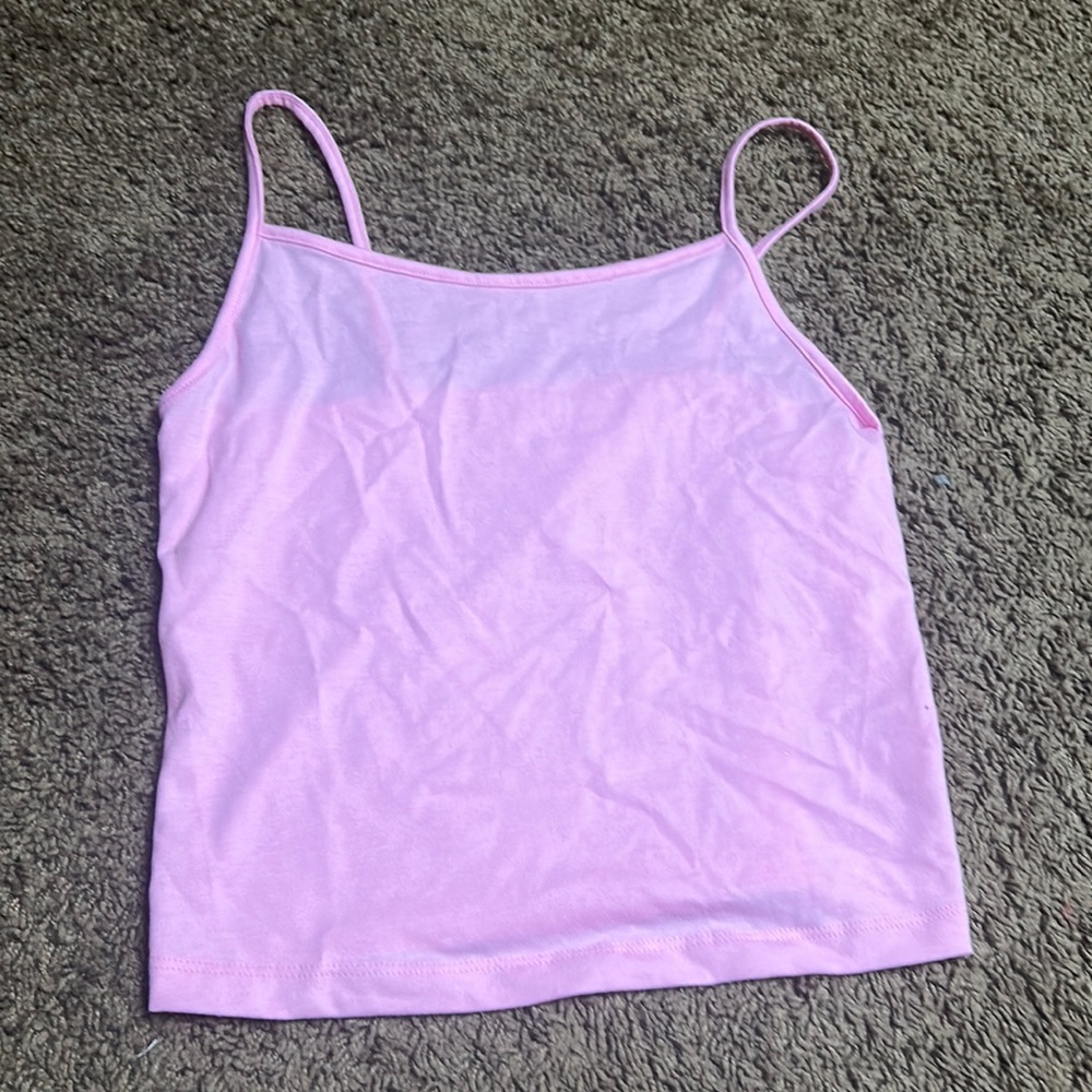 wild fable pink cropped tank